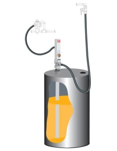 KIT DE BOMBA NEUMÁTICA PUMPMASTER 2 - 3:1 PARA ACEITE, BIDÓN 205 L