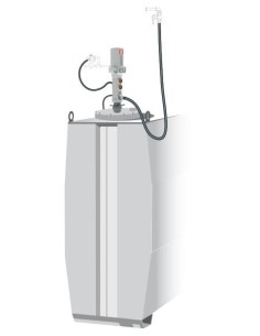 KIT DE BOMBA NEUMÁTICA PUMPMASTER 4 - 5:1 PARA ACEITE, CISTERNA
