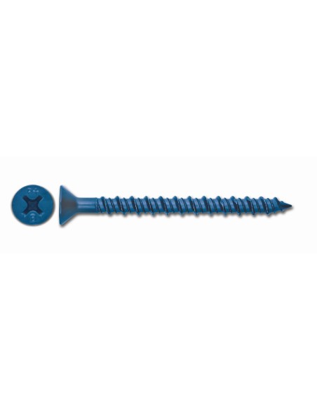 DWT1410400 - Tornillos azules Phillips Tapper-pro Perma-Seal  Long 101