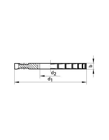 Fresa de disco DIN1834 HSSE 100x2,0mm