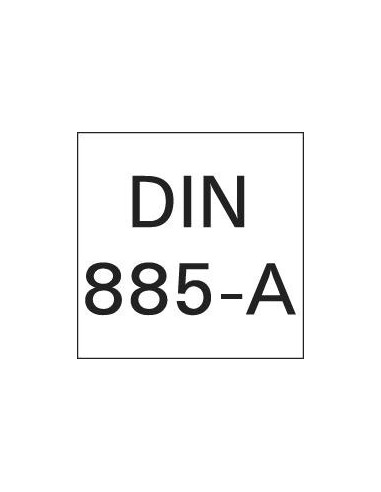 Fresa de disco DIN885 HSSE tipo HR forma A dentado cruzado 50x4mm