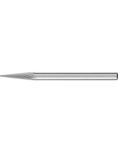 Fresa pequeña c/ mango cónica apuntada 0307 5 3mm 3x7mm Pferd
