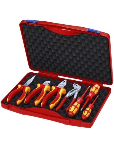 Estuche de herramientas RED Electro Set 2 KNIPEX 00 21 15