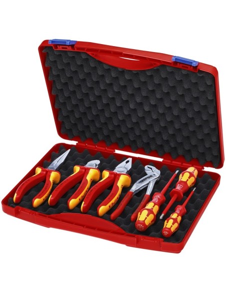 Estuche de herramientas RED Electro Set 2 KNIPEX 00 21 15