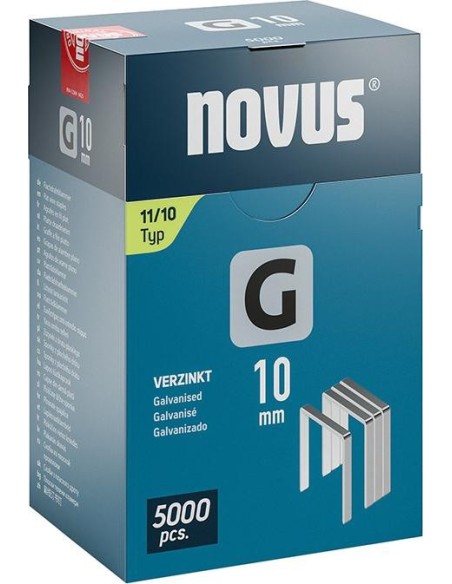 Grapa de alambre plano G tipo 11/14 mm Novus U.E.