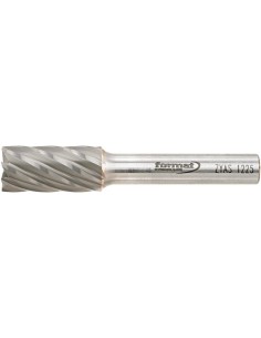 Fresa con mango MD cilíndrico con dentado frontal 1225 alu 6mm 12x25mm