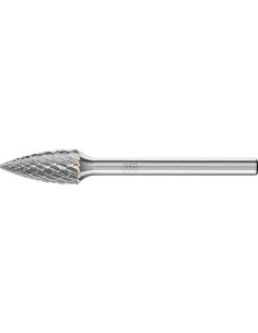Fresa pequeña c/ mango forma arco ojival 0613 4 3mm 6x13mm Pferd