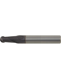 Fresa esfera DIN6527 MDI FIRE Z2 vástago HA 4mm GÜHRING