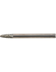Fresa pequeña c/ mango arco medio punto 0307 C 3mm 3x7mm