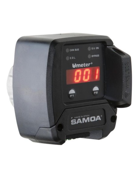 U·METER+, UNIDAD VOLUMÉTRICA INTELIGENTE CON BLUETOOTH, ALUMINIO, 1/2