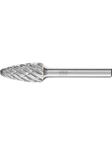 Fresa c/ mango MD arco demedio punto 1225 STEEL 6mm 12x25mm Pferd