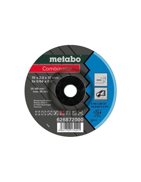 3 Combinator 76x2,0x10 mm Inox, TF 42 (626872000)