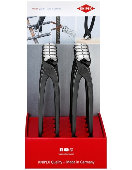 Expositor para mostrador 10 piezas KNIPEX 00 18 01 V21