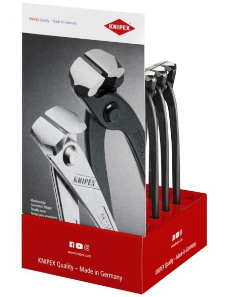 Expositor para mostrador 10 piezas KNIPEX 00 18 01 V21