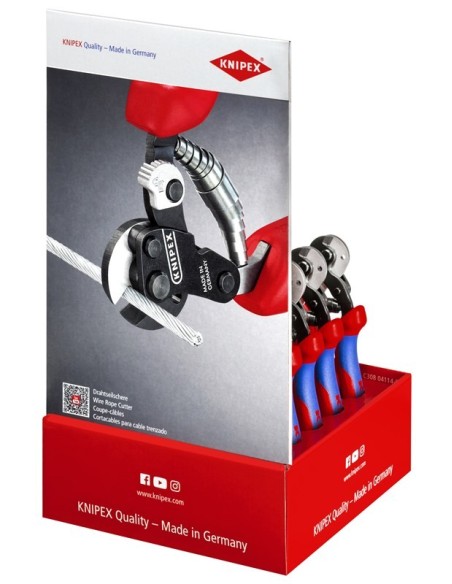 Expositor para mostrador 10 piezas KNIPEX 00 18 01 V32