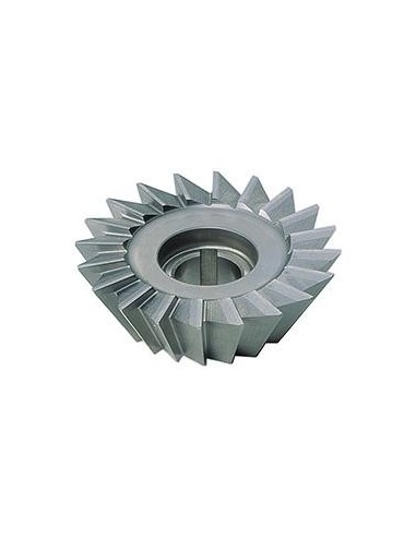 Fresa angular DIN842 HSS forma 60grados 63x20mm