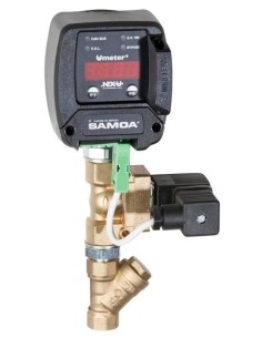 KIT U·METER+ DE ALUMINIO 3/4 CON BLUETOOTH, VÁLVULA SOLENOIDE Y FILTRO TIPO Y, ACEITE - ANTICONGELANTE