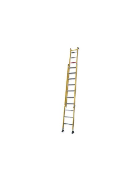 Escalera Doble de Extensión Manula (Todo Fibra) | 74-282/10 TRFM 10x2