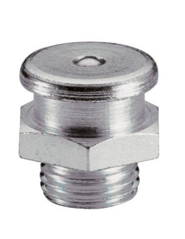 Engrasador cabeza plana recto. DIN 3404 (caja de 100 uds)