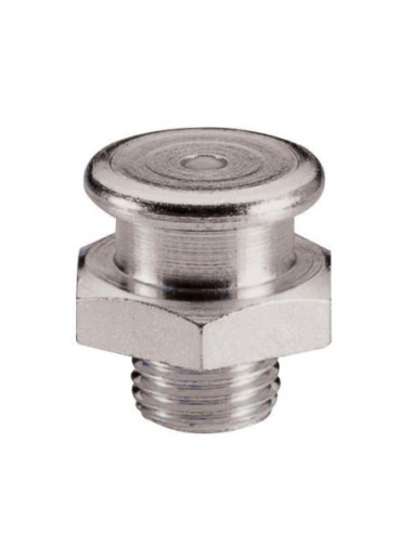 Engrasador cabeza plana recto. DIN 3404 (en caja de 100 uds)