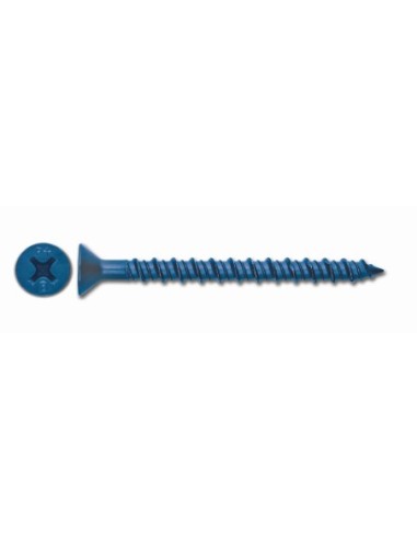 DWT1410650 - Tornillos azules Phillips Tapper-pro Perma-Seal  Long 57