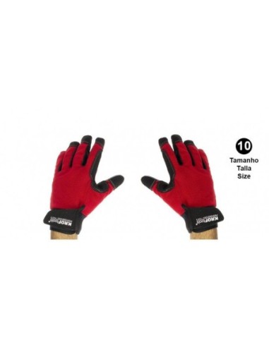 GUANTES TRABAJO MECANICA KROFTOOLS EN388 CE CAT II