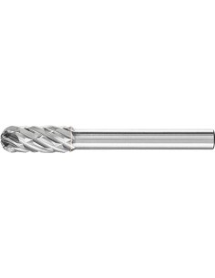 Fresa c/ mango MD esferocilíndrica 0820 STEEL 6mm 8x20mm Pferd