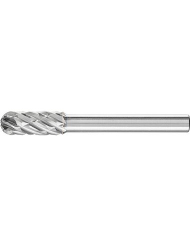 Fresa c/ mango MD esferocilíndrica 0820 STEEL 6mm 8x20mm Pferd