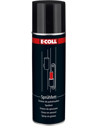 Grasa para pulverizar bote spray 300ml blanco E-COLL