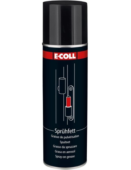 Grasa para pulverizar bote spray 300ml blanco E-COLL