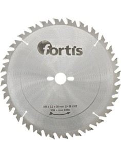 Hoja sier circ MD 315x3,2x30mm Z28LWZ Fortis