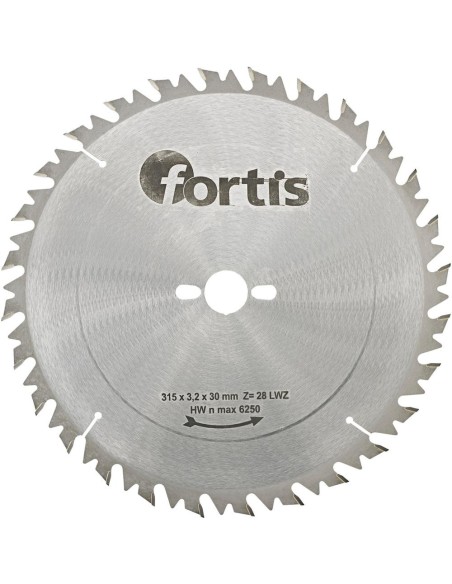 Hoja sier circ MD 315x3,2x30mm Z28LWZ Fortis