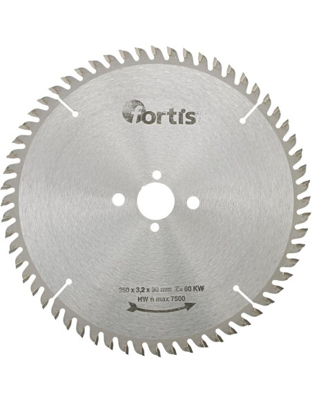 Hoja sier circ MD 250x3,2x30mm Z60KW Fortis