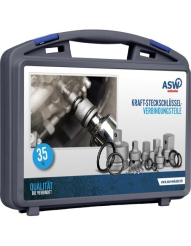 Pieza amp. de fuerza y conjunto reductor 1/4-3/4 6 piezas ASW
