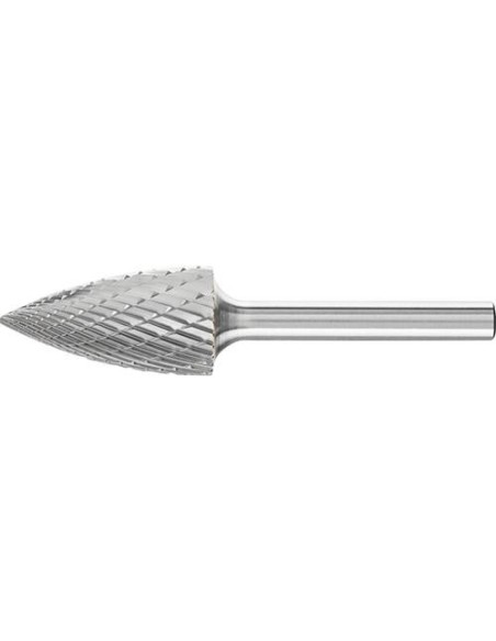 Fresa c/ mango MD forma arco ojival 1630 3PLUS 6mm 16x30mm Pferd