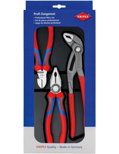 Jgo alicates Profi 3 pzasKNIPEX
