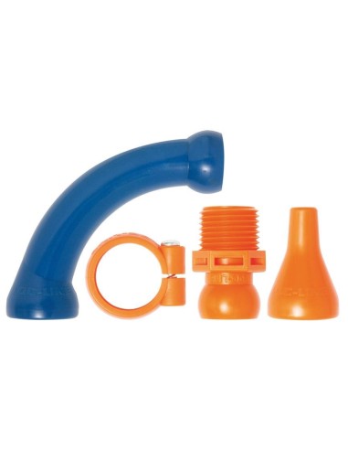 Jgo codo tubo flexible 50872 13 pzas 90grados LOC-LINE