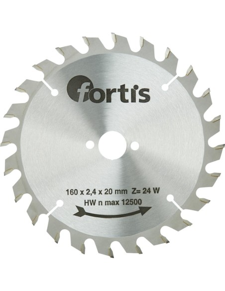 Hoja sier circ MD 160x2,4x20mm Z20W Fortis