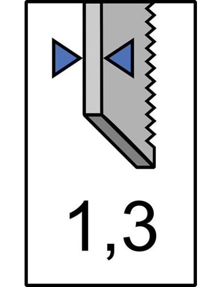 Hoja de sierra de sable 229x19x1,3mm 6Zähne paquete c/ 5 u. LENOX