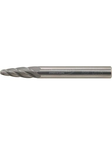 Fresa c/ mango MD arco demedio punto 0618 alu 6mm 6x18mm