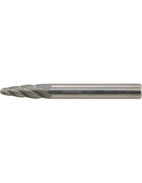 Fresa c/ mango MD arco demedio punto 0618 alu 6mm 6x18mm
