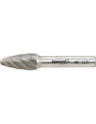 Fresa con mango MD arco de medio punto 1225 alu 6mm 12x25mm