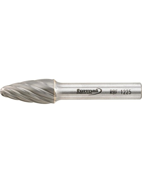 Fresa con mango MD arco de medio punto 1225 alu 6mm 12x25mm