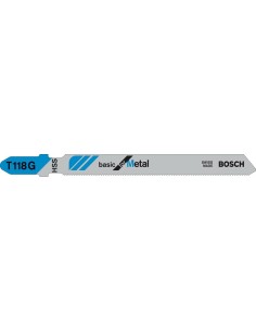 Hoja sierra calar T 118 Gpaquete c/ 5 u. Bosch