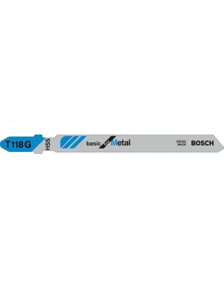 Hoja sierra calar T 118 Gpaquete c/ 5 u. Bosch