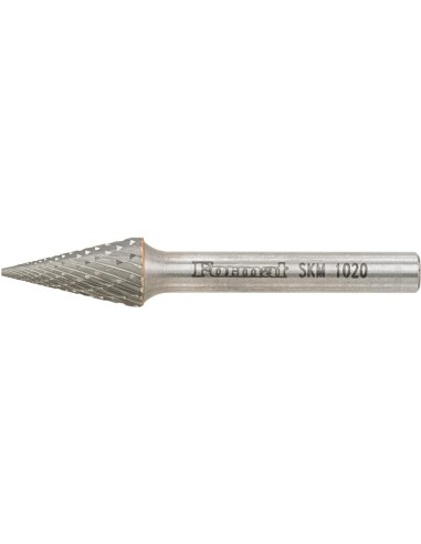 Fresa c/ mango MD forma cónica apuntada 1020 C 6mm 10x20mm
