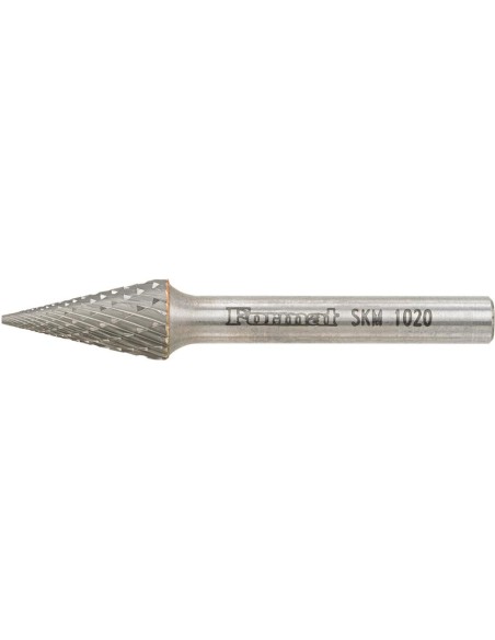 Fresa c/ mango MD forma cónica apuntada 1020 C 6mm 10x20mm