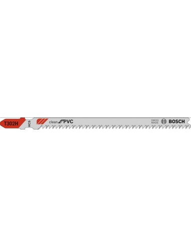 Hoja sierra calar T 302 Hpaquete c/ 5 u. Bosch
