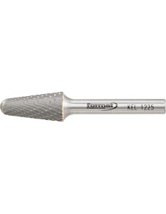 Fresa c/ mango MD forma cono redondo 1225 C 6mm 12x25mm
