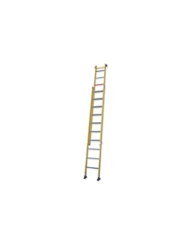 Escalera Doble de Extensión Manula (Todo Fibra) | 74-282/08 TRFM 8x2